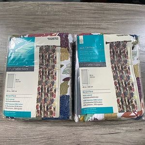 Lowe’s Floral Curtains